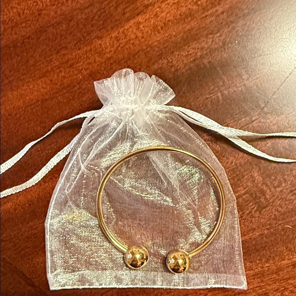 Gold Bangle Bracelet